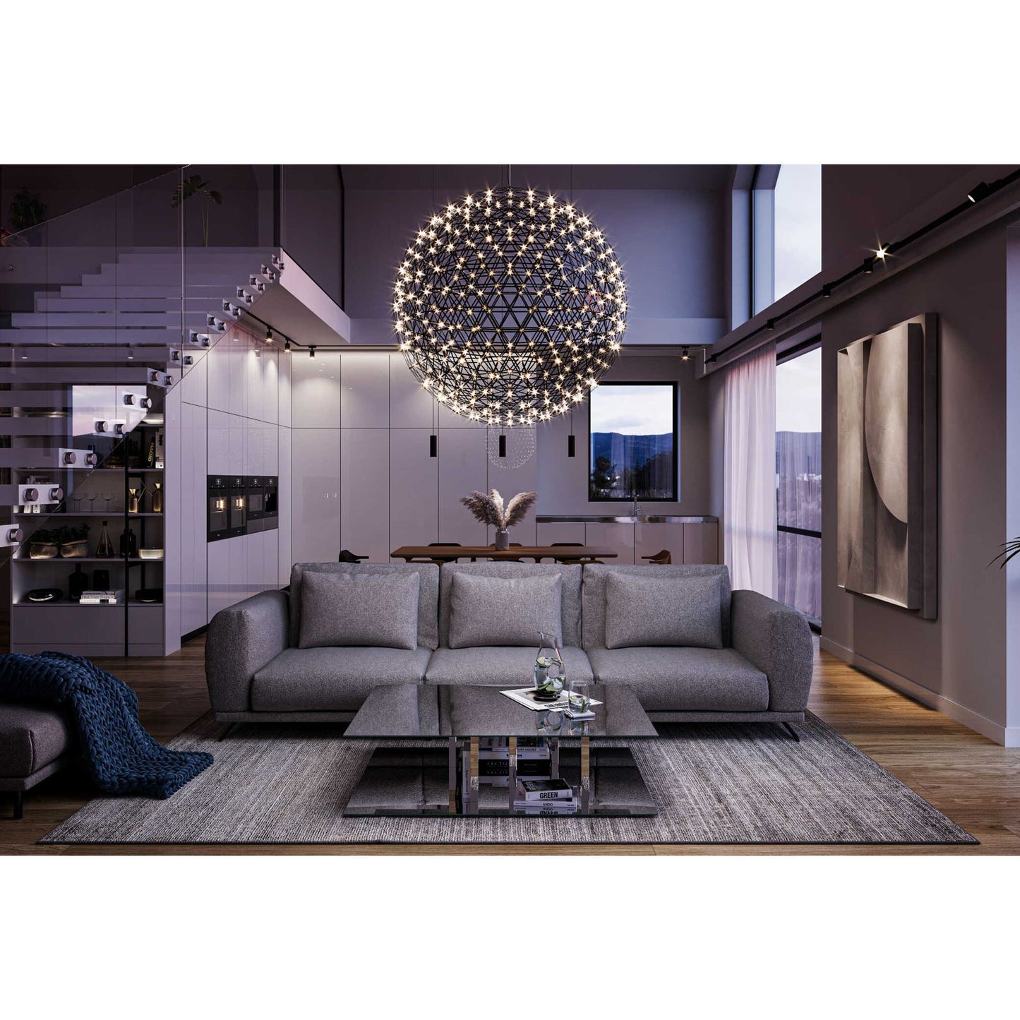 Dīvāns Soprano Befame 88/296/98 cm pelēks