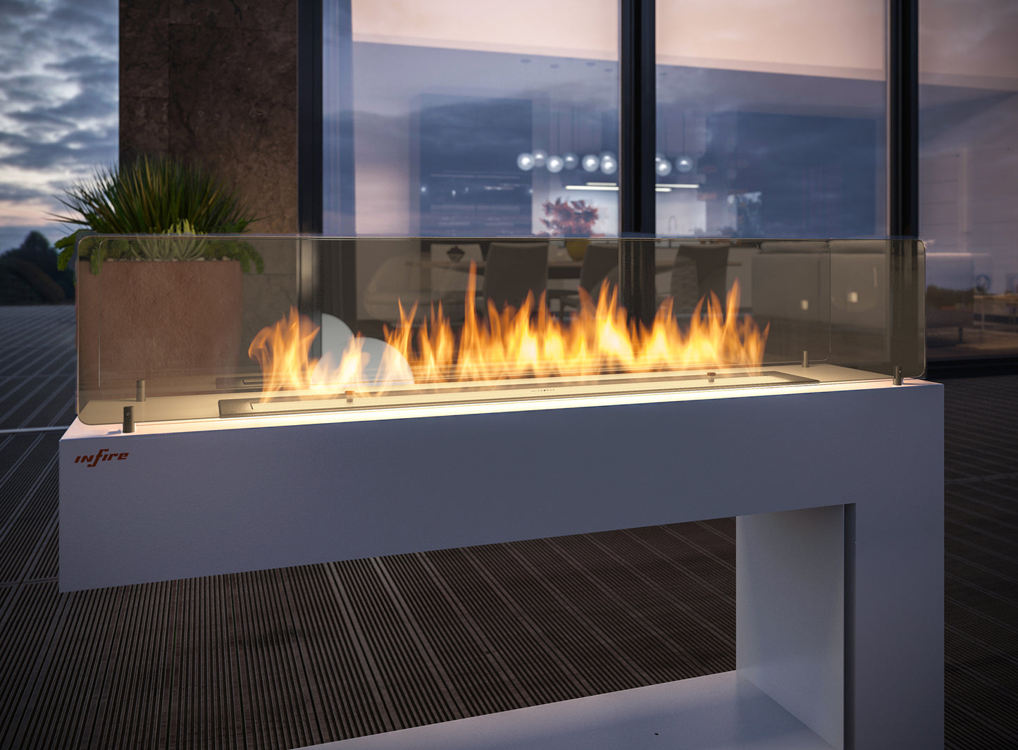 Boikamīns Spectri 110/92/25 cm balts - N1 Home