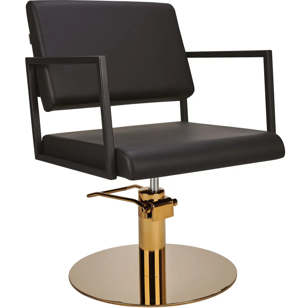 Frizētavas krēsls Lofi 47/56/55/30 cm melns - N1 Home