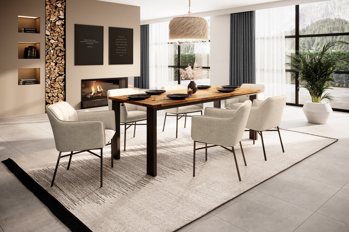 Krēsls ROSETT 63/81/55 krēms - N1 Home