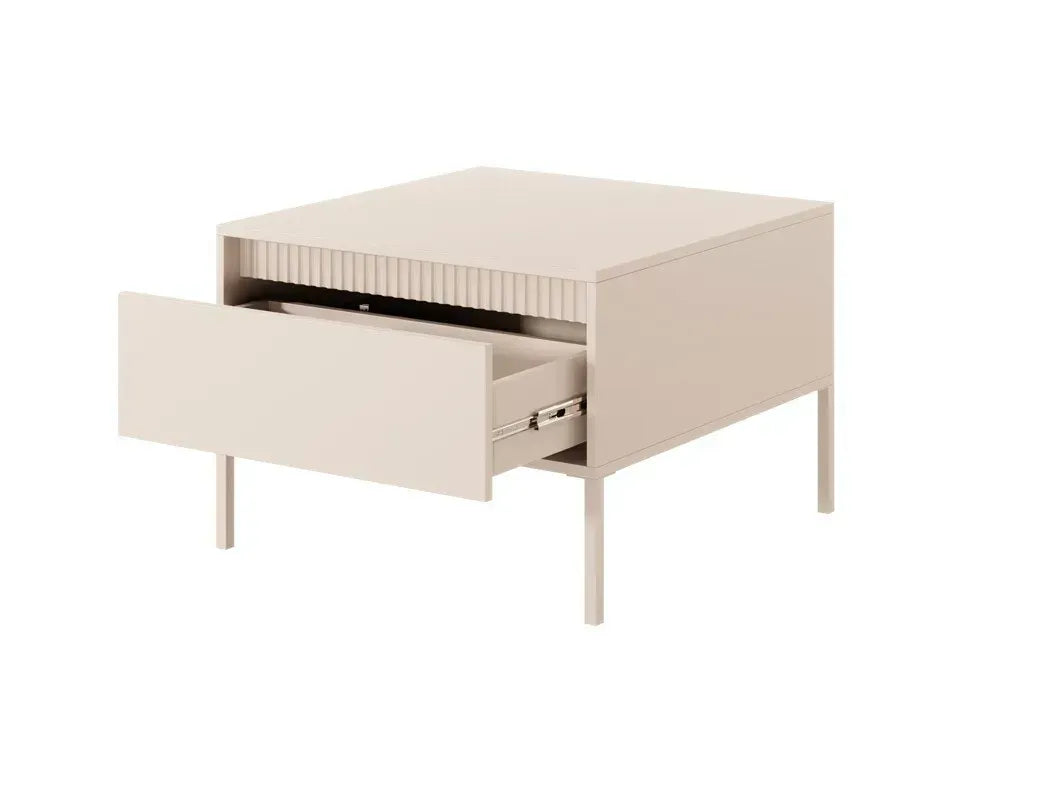 Kafijas galdiņš Sensi 68/48/68 cm bēšš - N1 Home