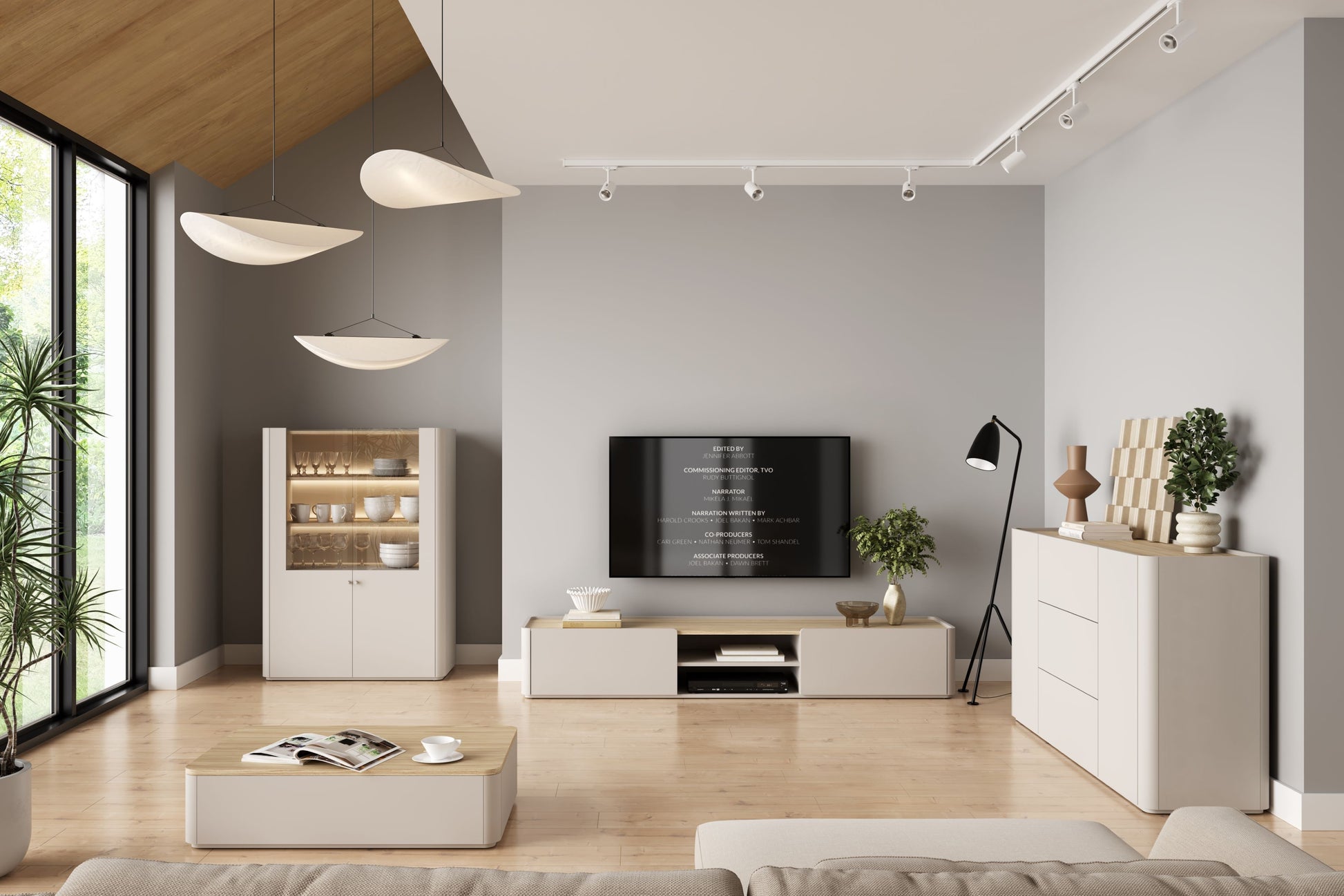 Kafijas galds 100/25.5/60 cm Kašmirs / Eļļots ozols - N1 Home