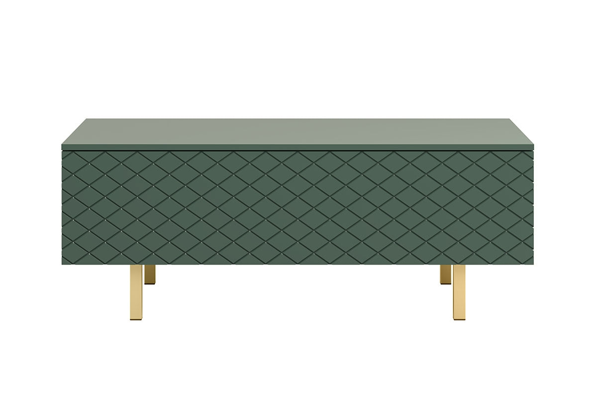 Kafijas galdiņš LUKKAII 120/46/55 zelts/olives - N1 Home