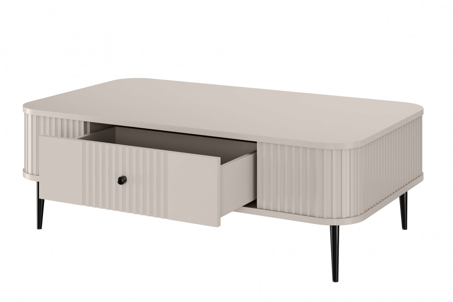 Kafijas galds  Vespa 103/35/60 cm kašmirs/melns - N1 Home