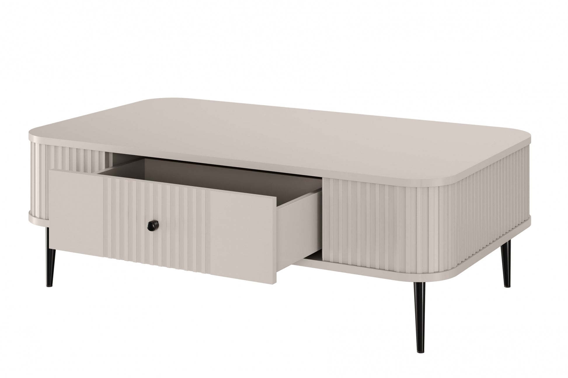 Kafijas galds  Vespa 103/35/60 cm kašmirs/melns - N1 Home