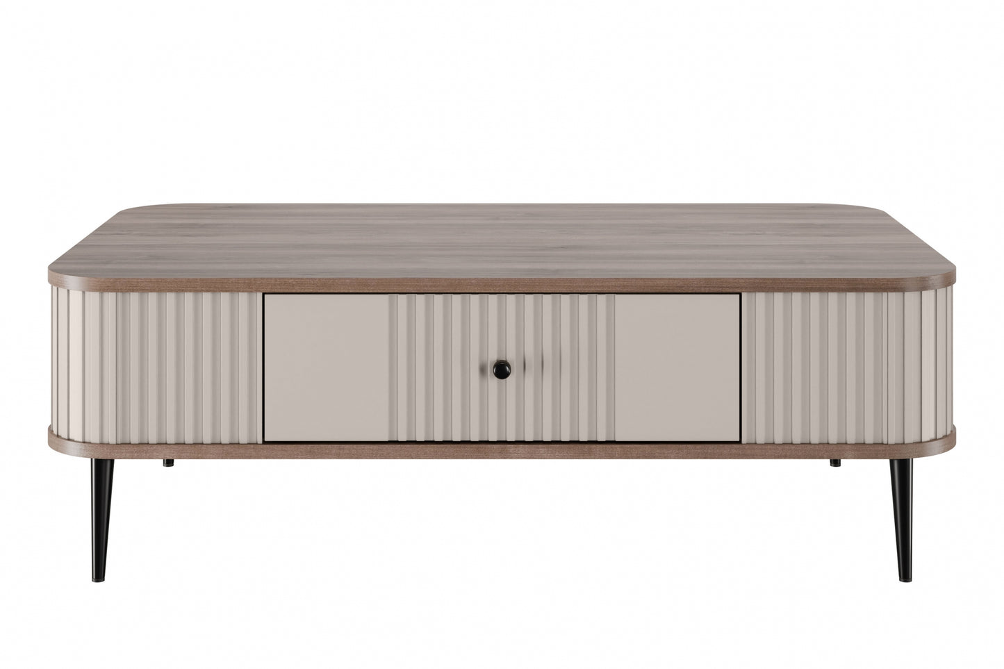 Kafijas galds  Vespa 103/35/60 cm kašmirs/rieksts/melns - N1 Home