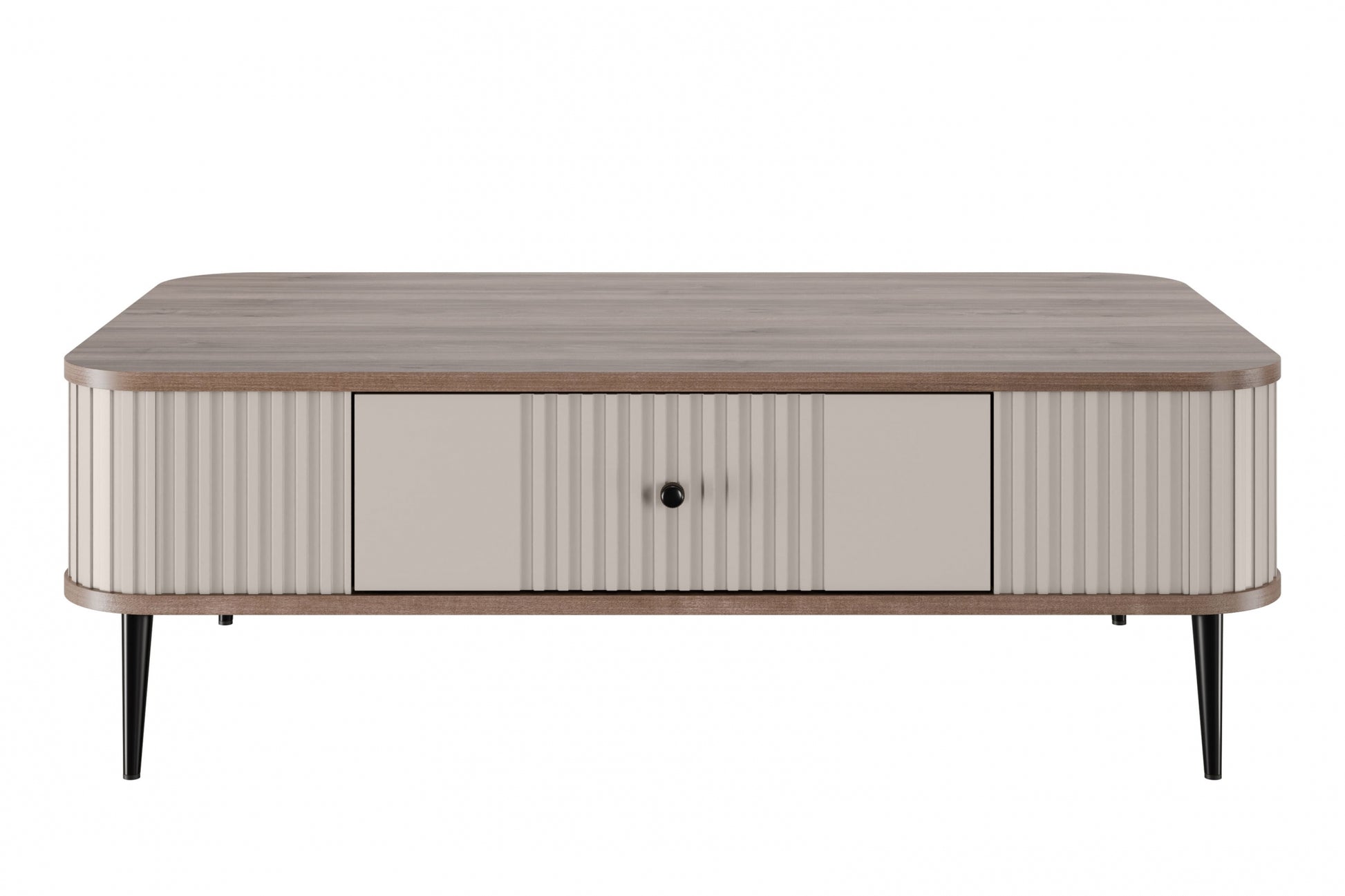 Kafijas galds  Vespa 103/35/60 cm kašmirs/rieksts/melns - N1 Home