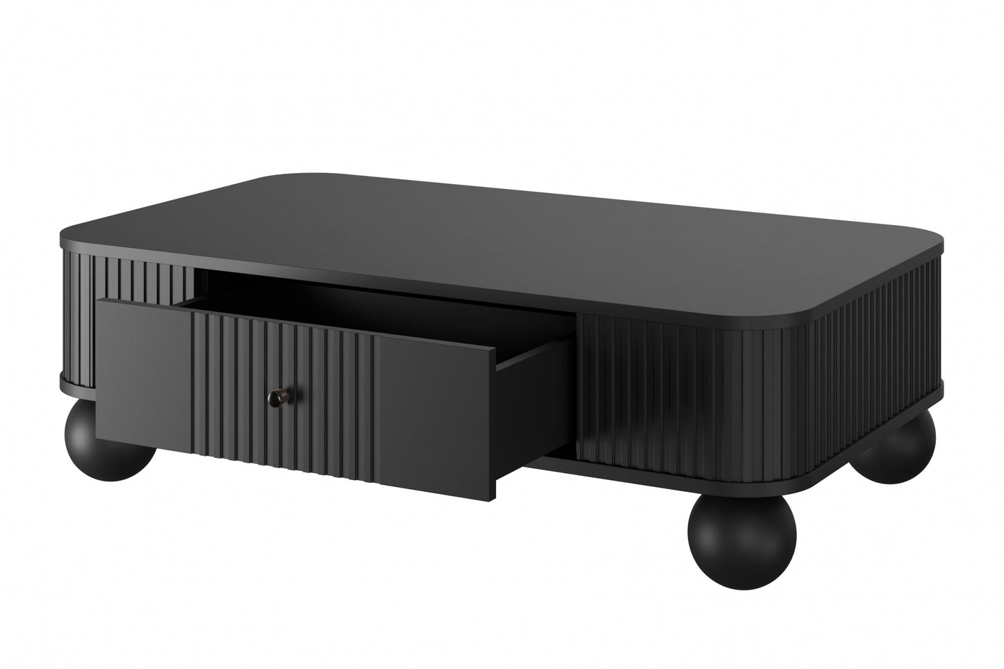 Kafijas galds  Vespa 103/32/60 cm melns/melns - N1 Home