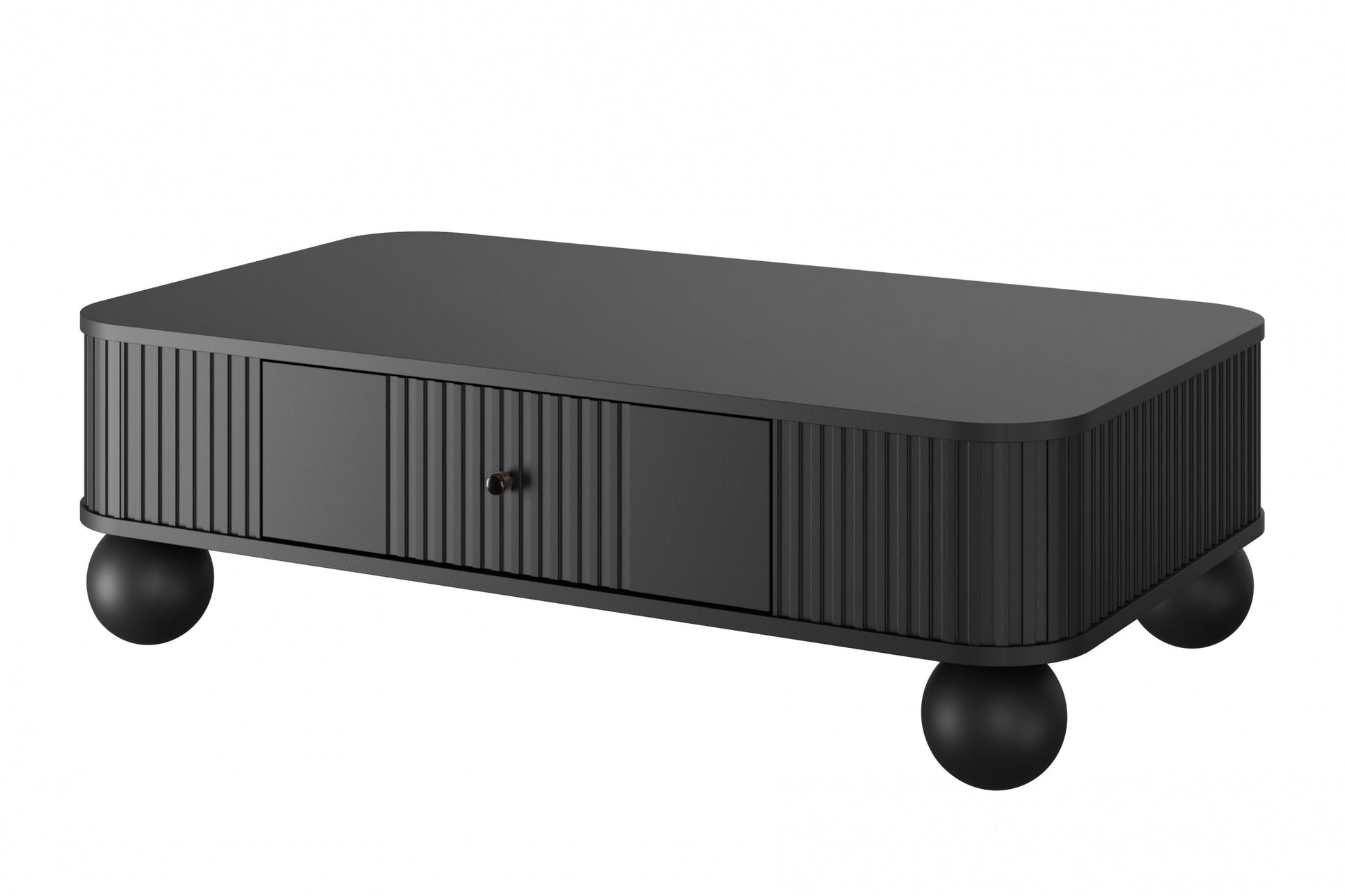 Kafijas galds  Vespa 103/32/60 cm melns/melns - N1 Home