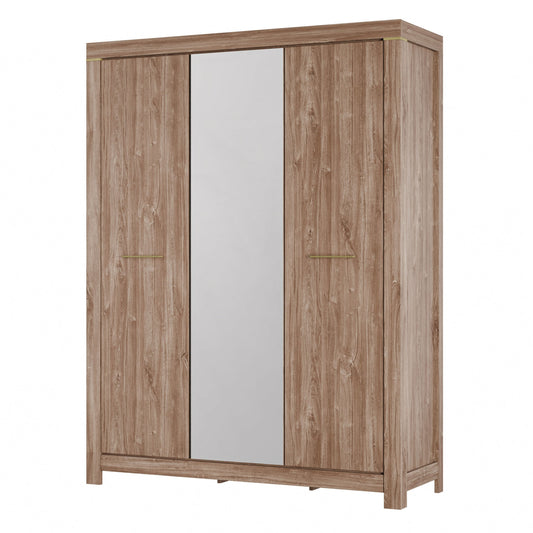 Skapis Geri  168/220/56 cm rosīgs ozols - N1 Home