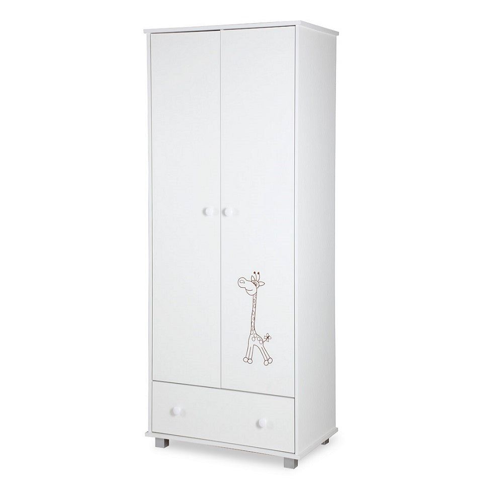 Skapis Žirafe 83/185 /52 cm balts - N1 Home