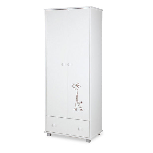 Skapis Žirafe 83/185 /52 cm balts - N1 Home