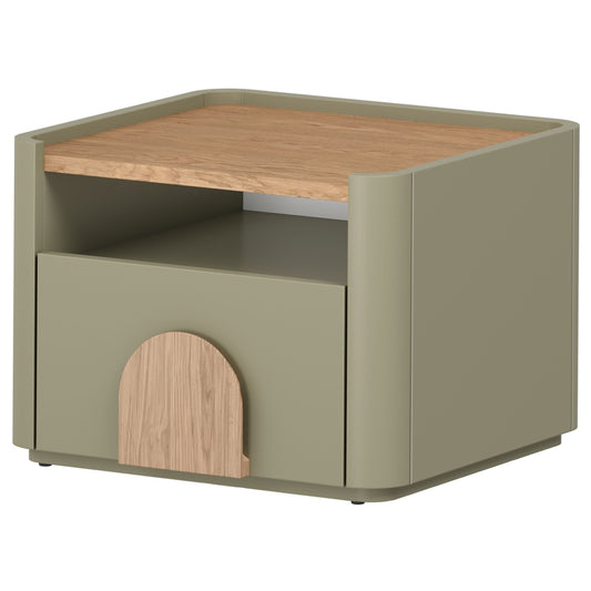 Naktsgaldiņš Amil 48/35.5/48 cm Eikalipts / Baltijas kāpu ozols / Dabīgais ozols - N1 Home