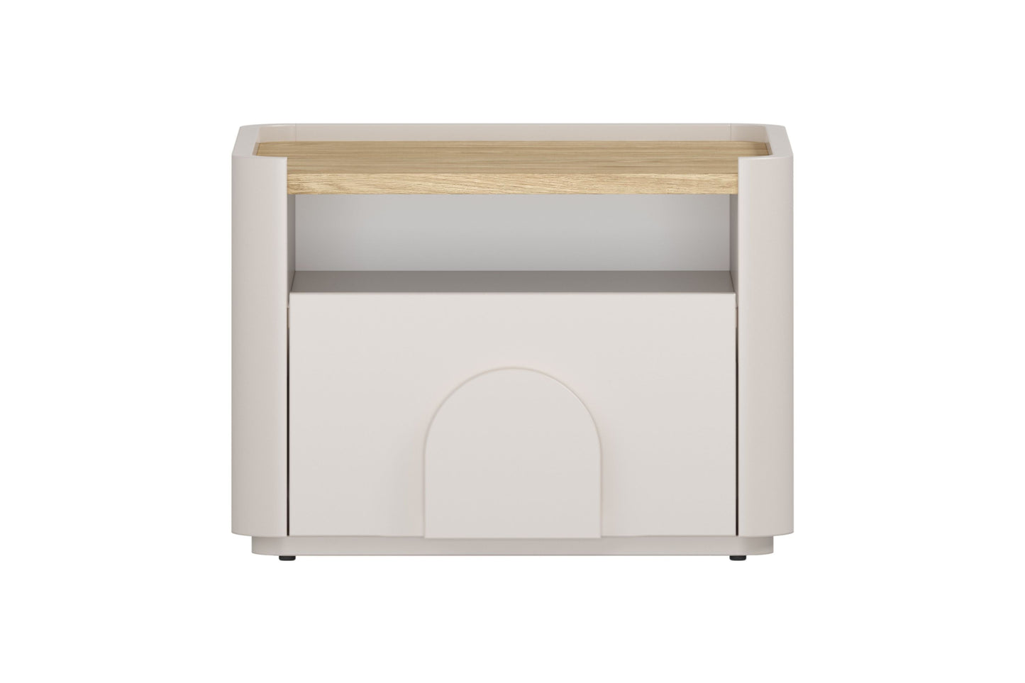 Naktsgaldiņš Amil 48/35.5/48 cm Kašmirs / Eļļots ozols - N1 Home