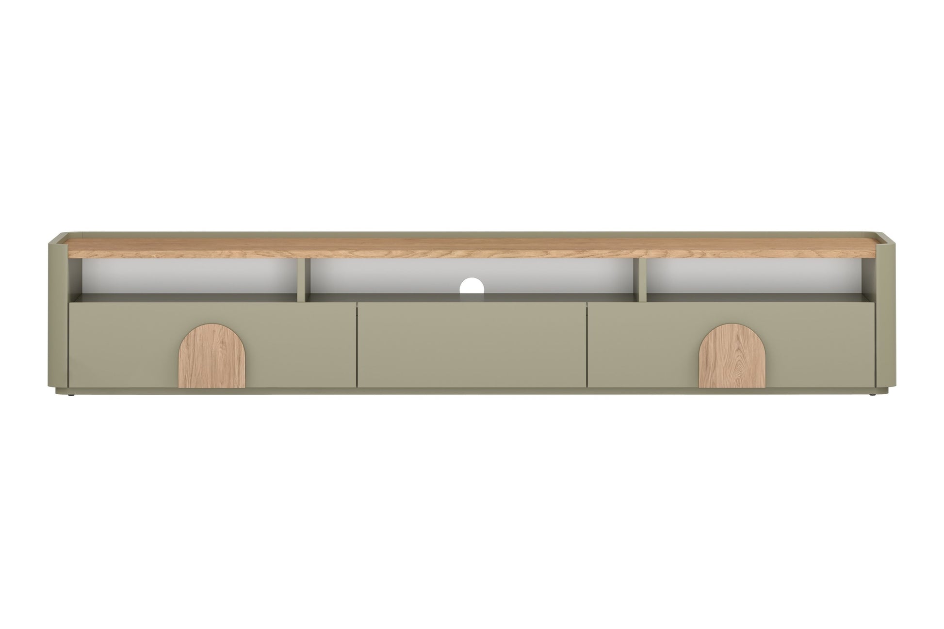 TV skapis Amil 200/35.5/48 cm Eikalipts / Baltijas kāpu ozols / Dabīgais ozols - N1 Home