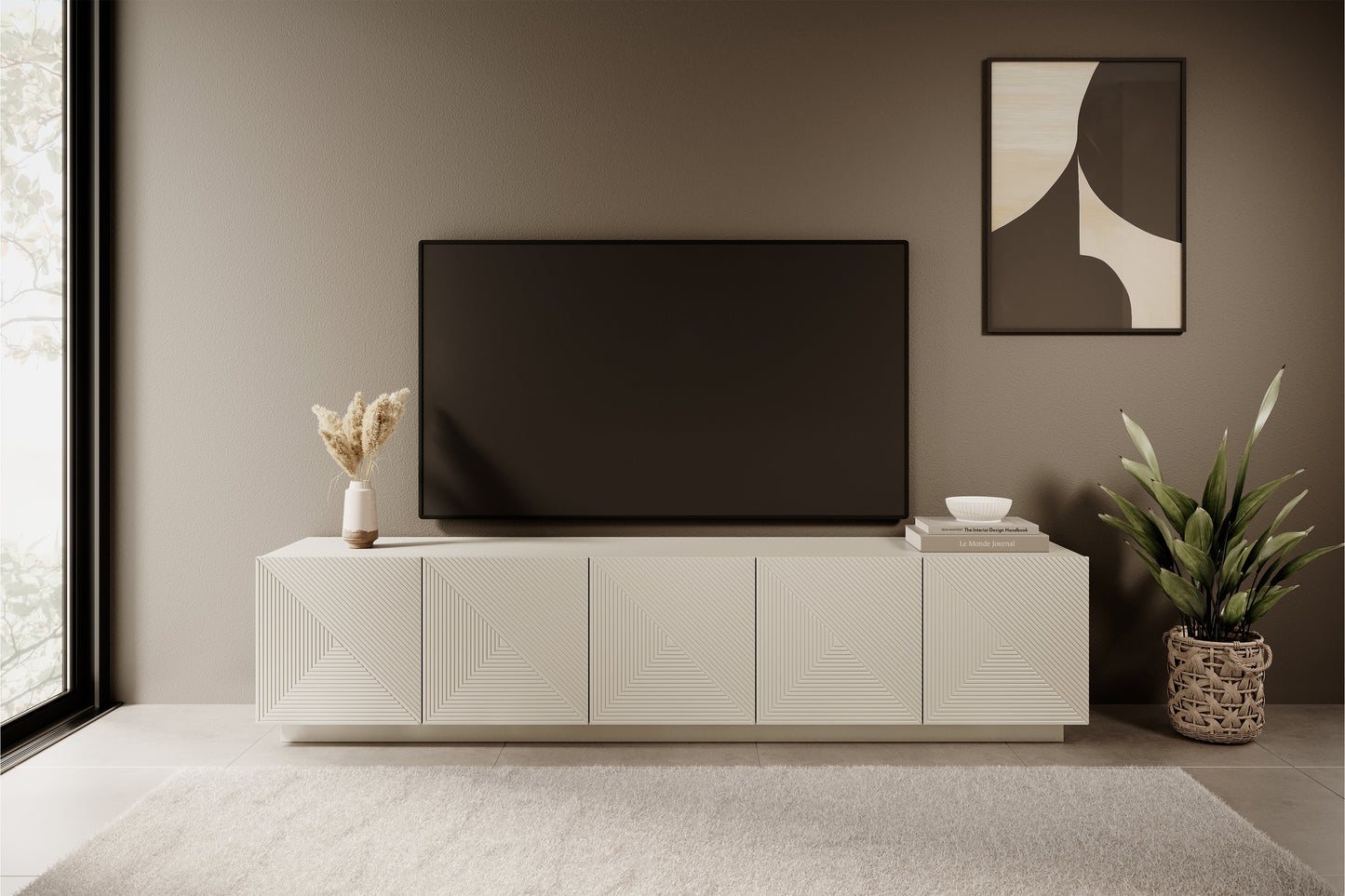OSLO RTV kumode 200/46/40 cm kašmirs - N1 Home
