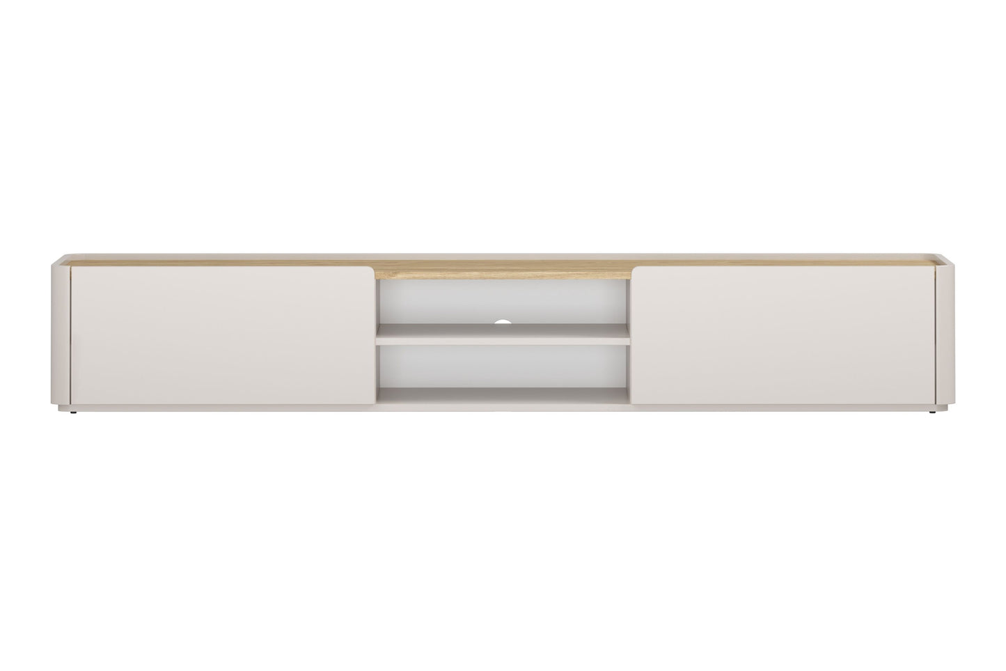 TV skapis Elva 220/35.5/48 Kašmirs / Eļļots ozols - N1 Home