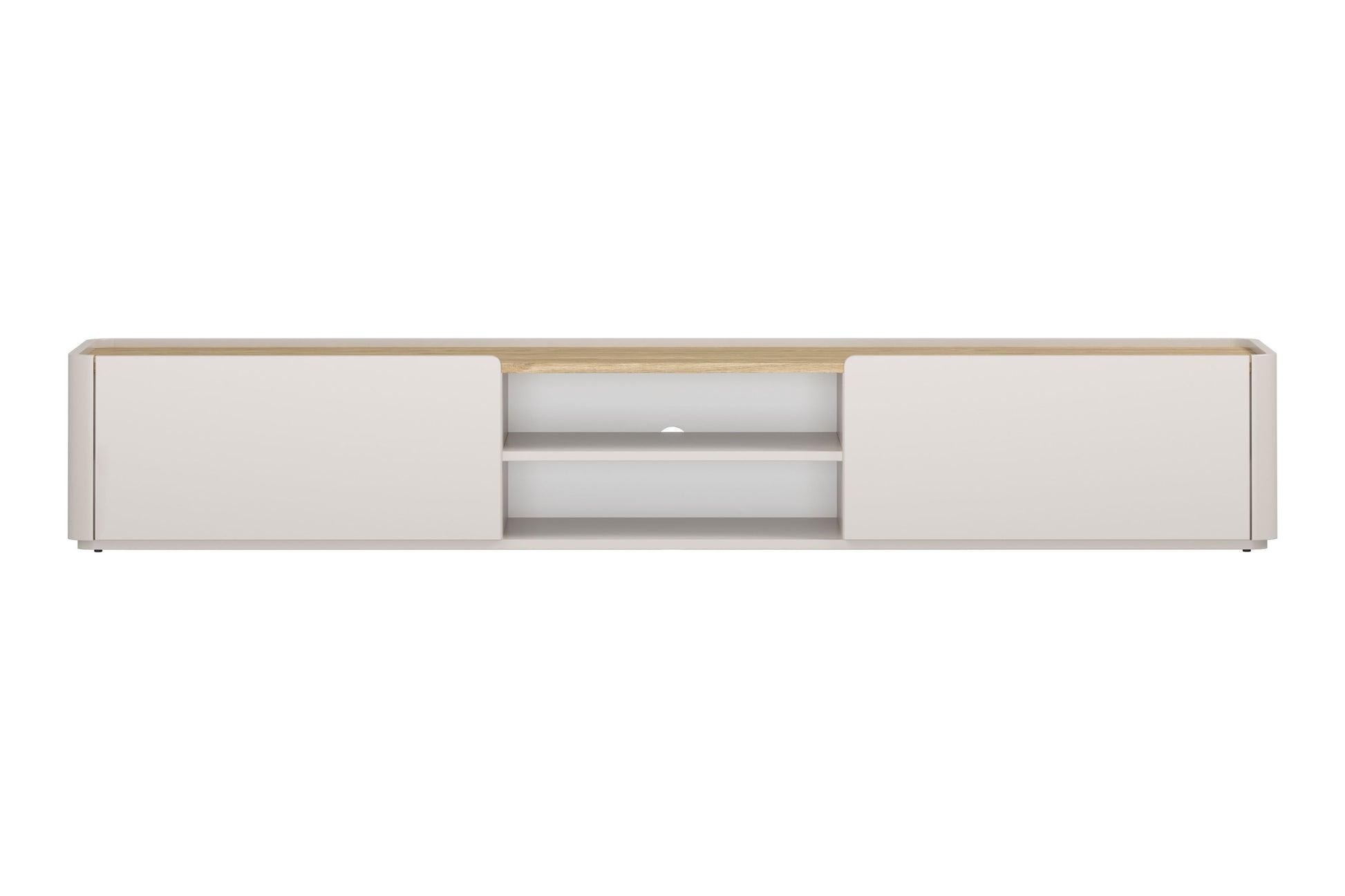 TV skapis Elva 220/35.5/48 Kašmirs / Eļļots ozols - N1 Home