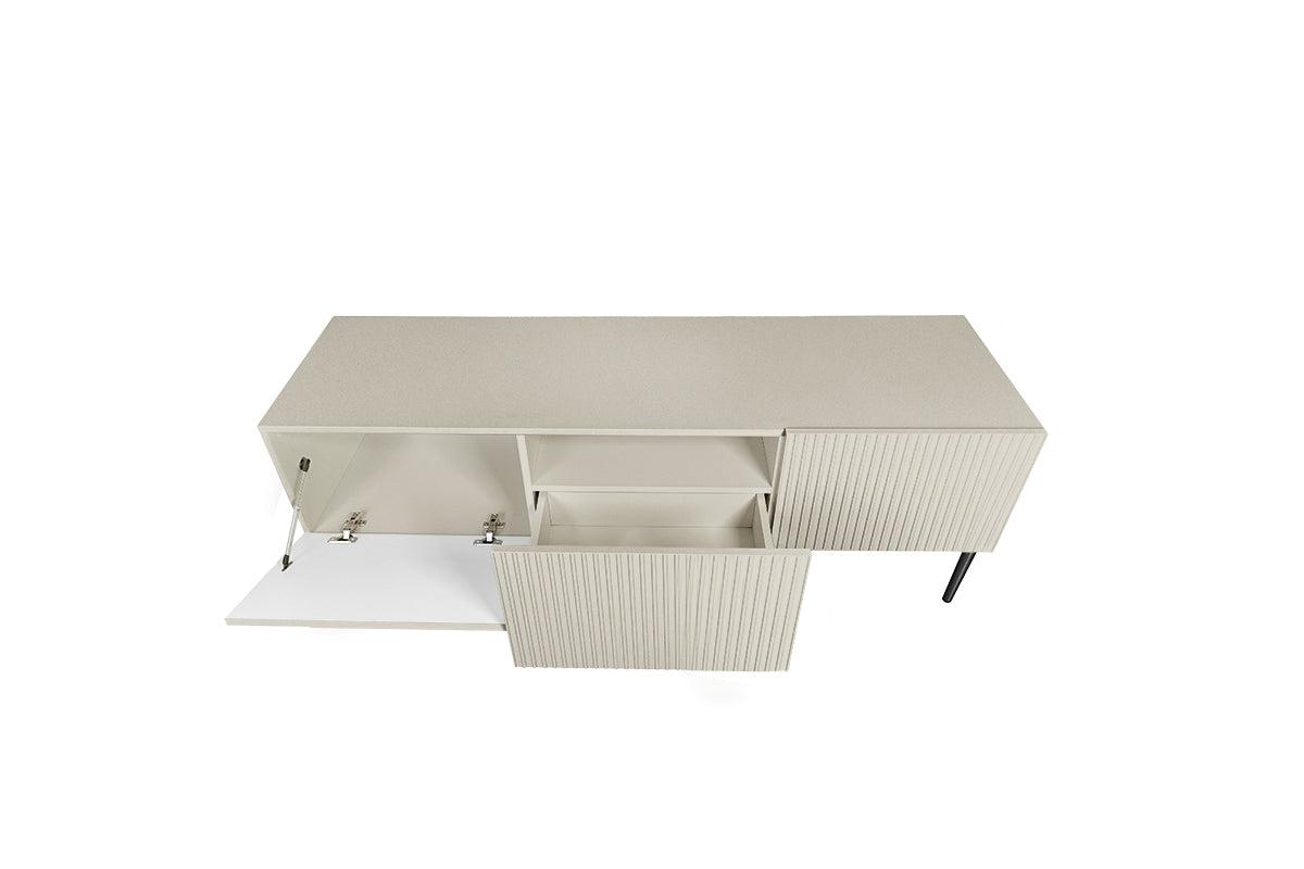 AUSTIN  RTV kumode 150/53/45 melns/ kašmirs - N1 Home