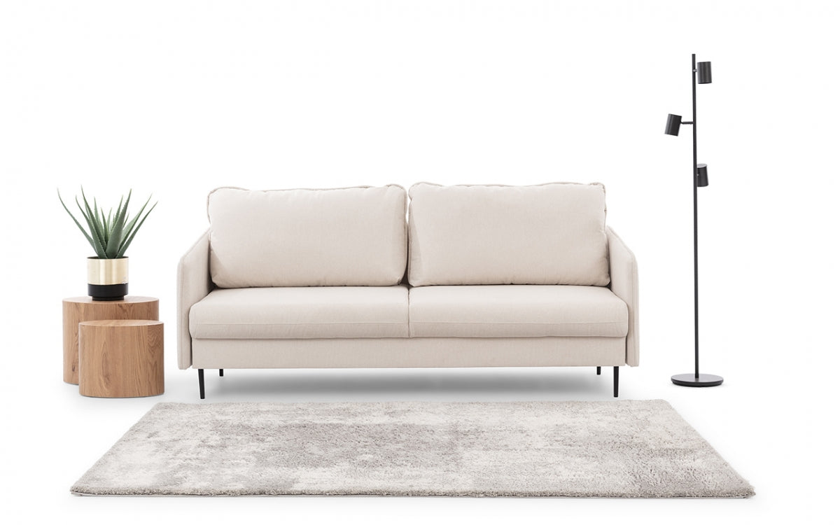 Dīvāns Tai 207/95/98 cm Loft 1/melnas kājas - N1 Home