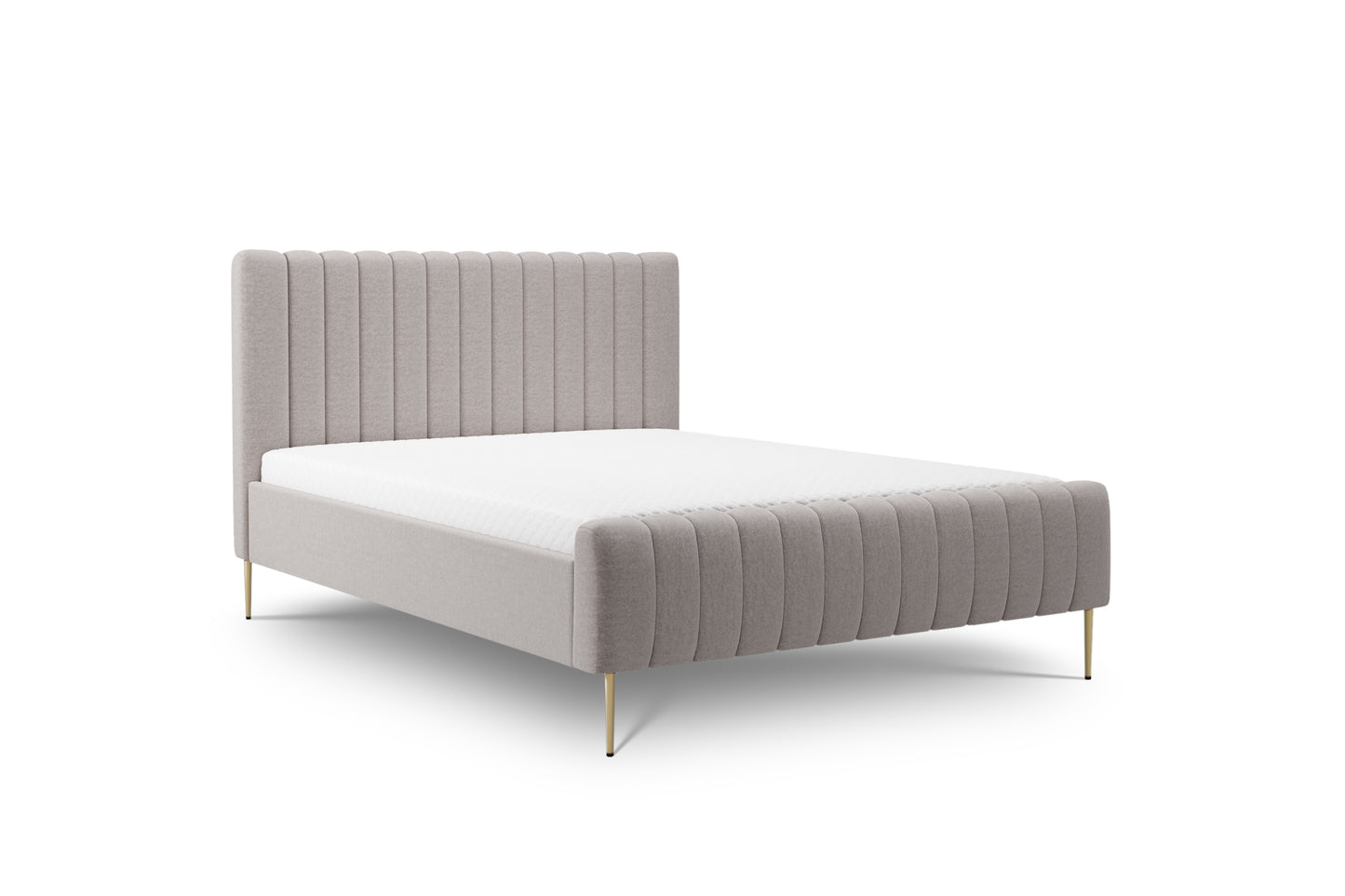 Gulta Austin zelta  kājas 120; 140; 160; 180/200 cm Maya 01 - N1 Home