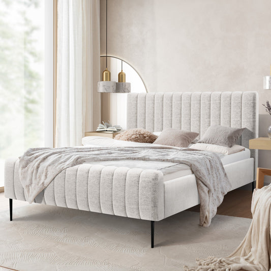 Gulta Austin melnas kājas 120; 140; 160; 180/200 cm Raven 22 - N1 Home