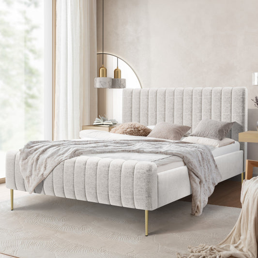 Gulta Austin zelta  kājas 120; 140; 160; 180/200 cm Raven 22 - N1 Home