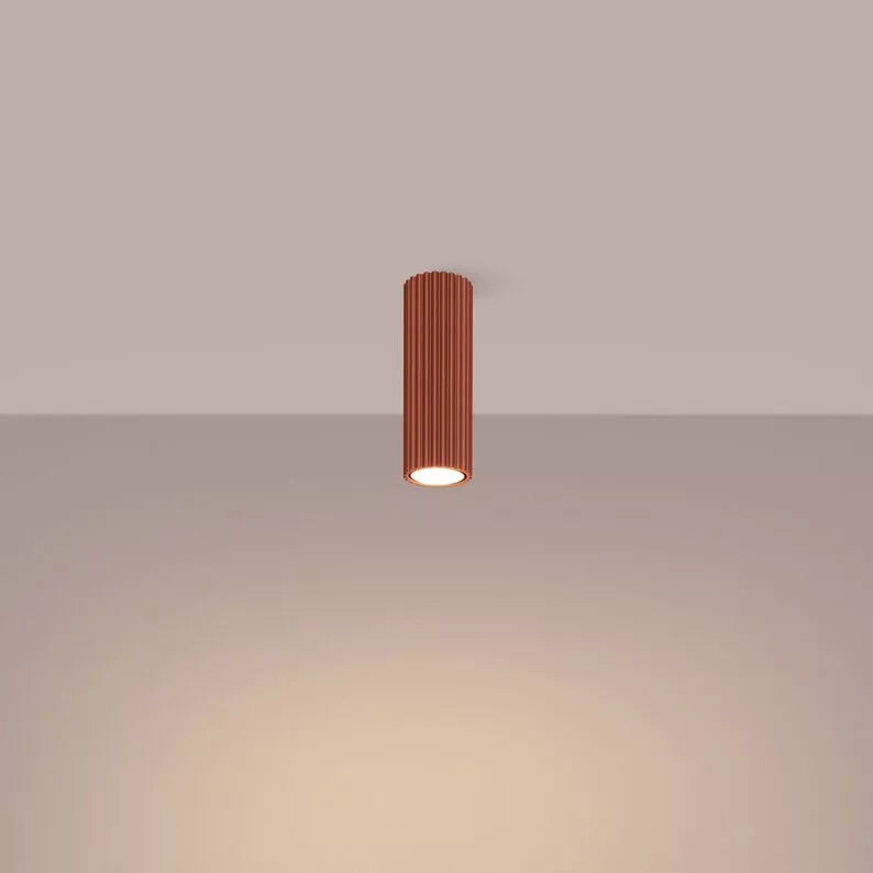 BONKAR Griestu lampa, 20 cm, sarkans okers - N1 Home