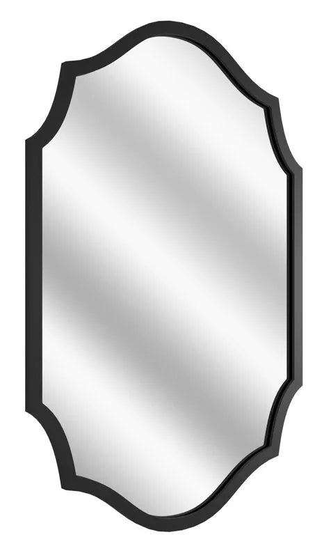 GIONME Sienas spogulis 60x40 cm melnā rāmī - N1 Home