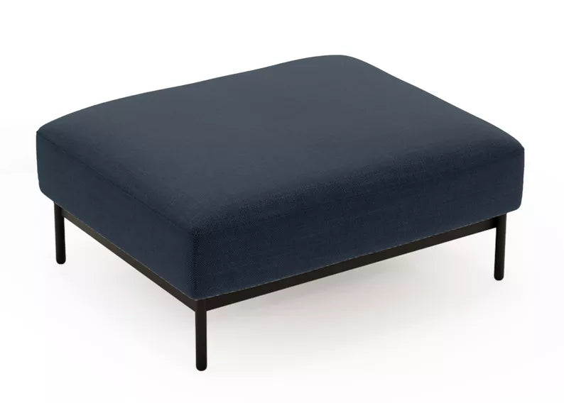 NEROSOLIA Pufs, tumši zila bize - N1 Home