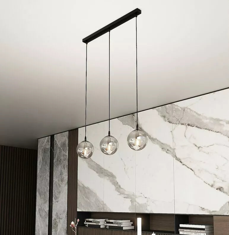 GENEFRE Grafīta piekaramā lampa x3 - N1 Home