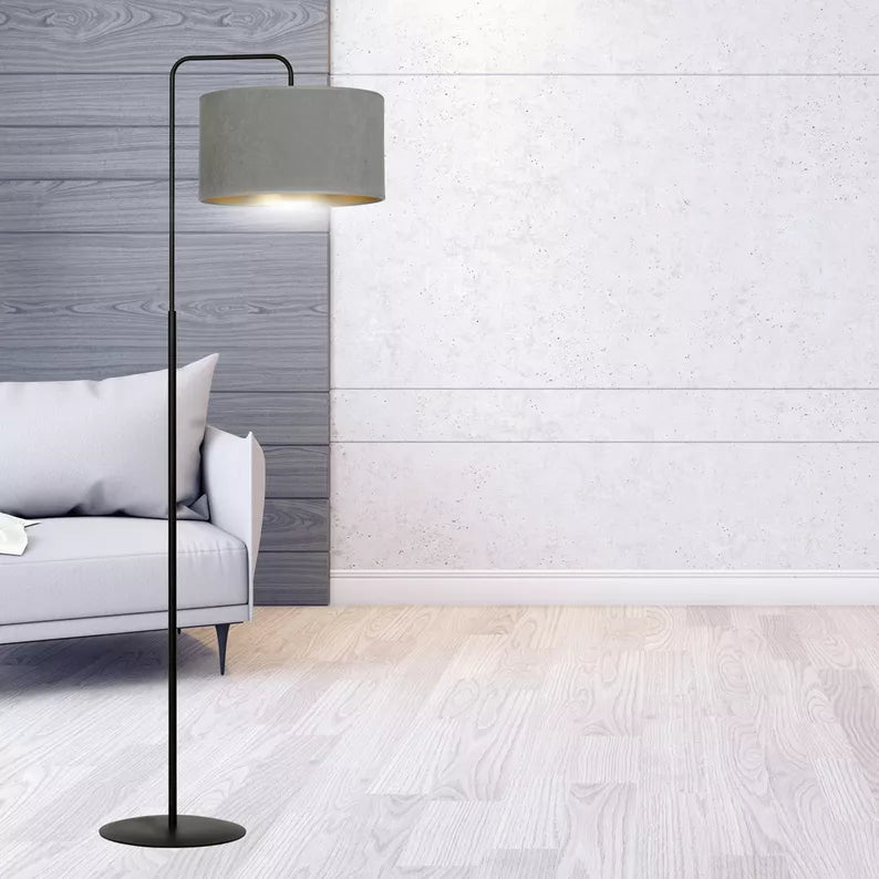 LIDHA Stāvlampa 150 cm pelēka - N1 Home