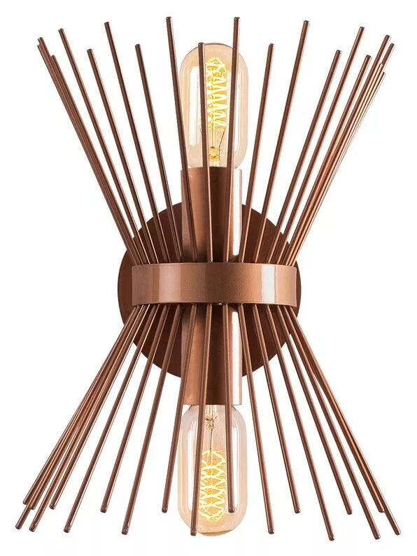 RUCHBA Moderna sienas lampa, vara - N1 Home