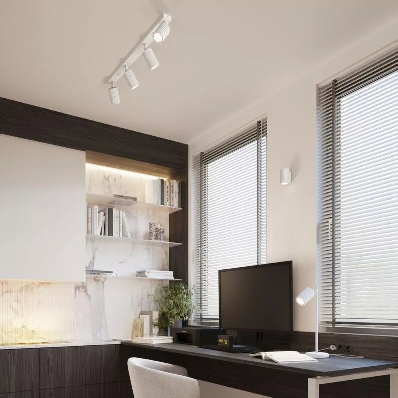 BONKAR sienas lampa 10 cm balta - N1 Home