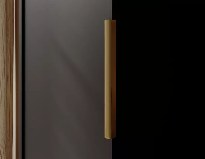 MEFRA Viendurvju skapis 50 cm, melns - N1 Home