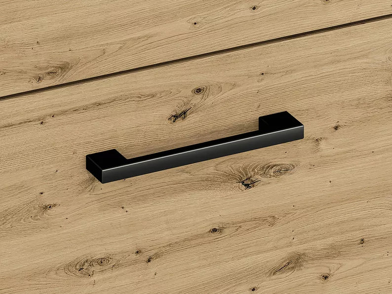 LARTI Apavu skapis 70 cm, divdurvju, amatnieka ozols - N1 Home