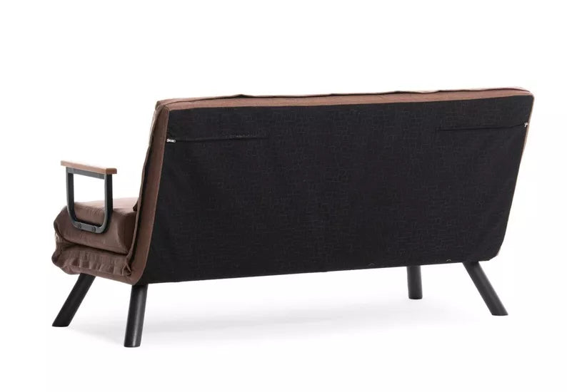MARTAL Divvietīgs dīvāns, brūns - N1 Home