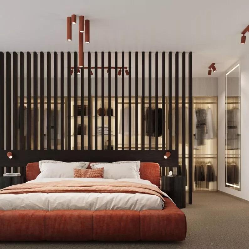 BONKAR Griestu lampa, 20 cm, sarkans okers - N1 Home