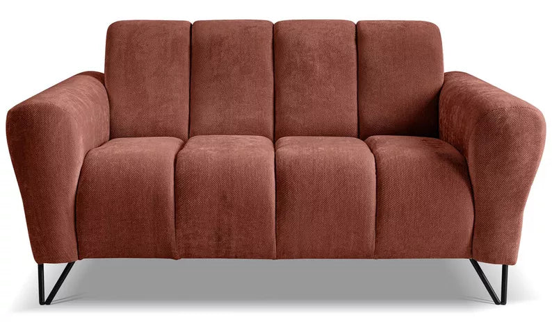 LAREVO Divvietīgs dīvāns, vara šenils - N1 Home