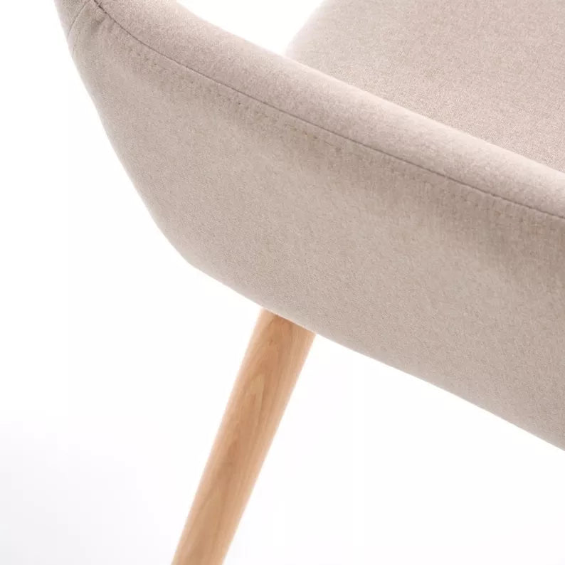 RADO Bēšs polsterēts krēsls - N1 Home