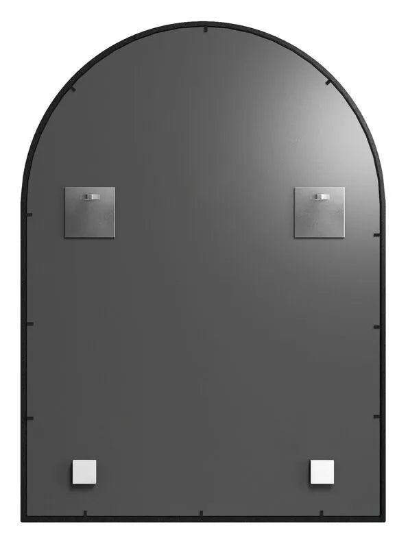 ANGME Sienas spogulis 95x69 cm ar melniem maliņiem - N1 Home