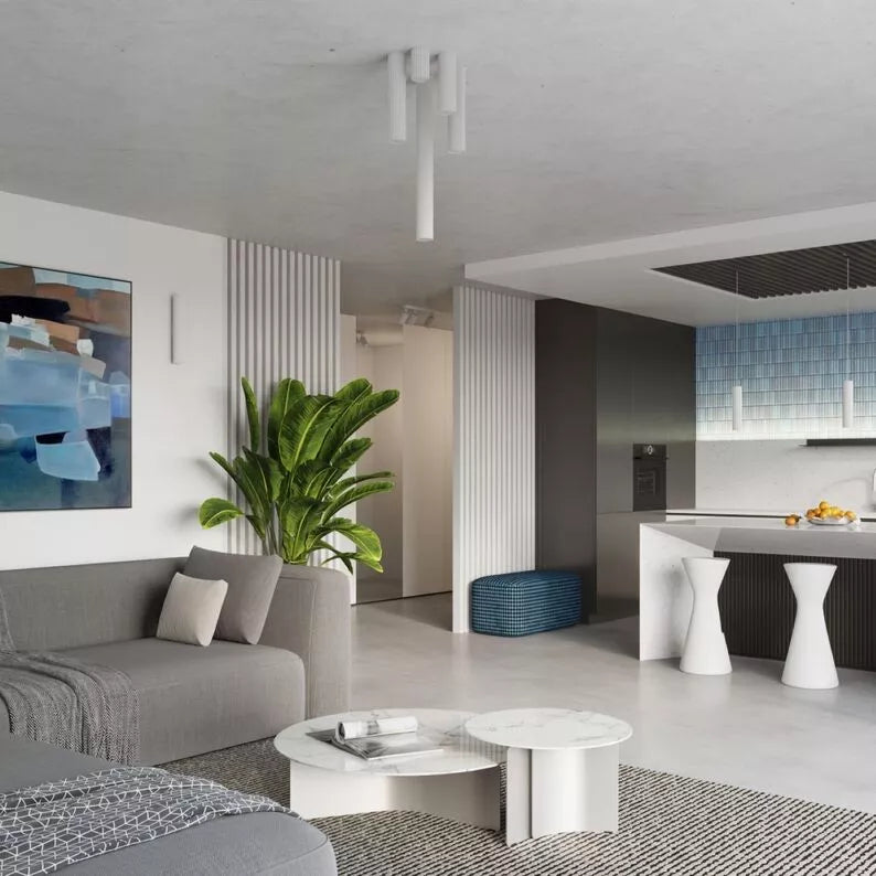 BONKAR x1 piekaramā lampa, balta - N1 Home