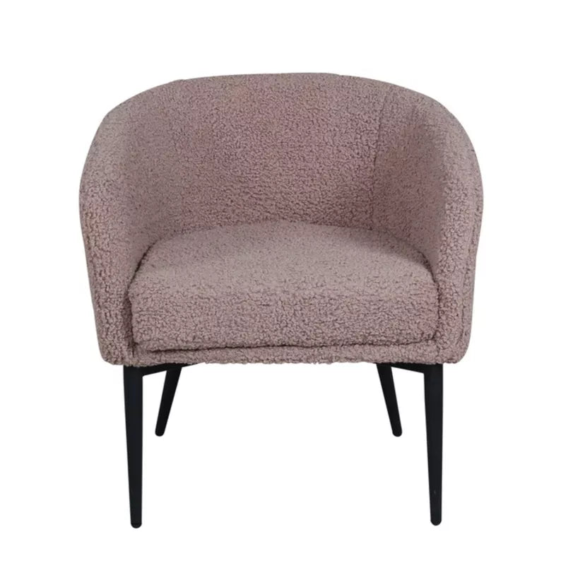 TENDY Krēsls no brūna auduma - N1 Home