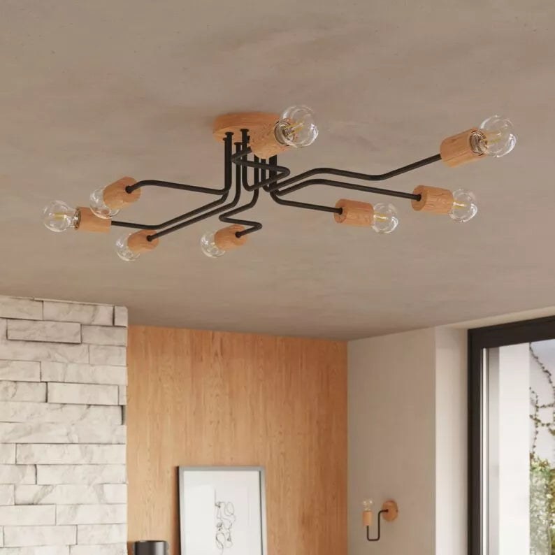 BOTIM x6 piekaramā lampa, melna - N1 Home