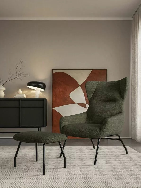 PETSU Atpūtas krēsls, olīvu pinums - N1 Home