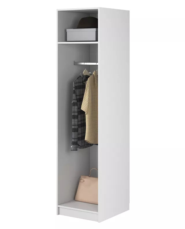 MEFRA Viendurvju skapis 50 cm, pelēks bēšs - N1 Home