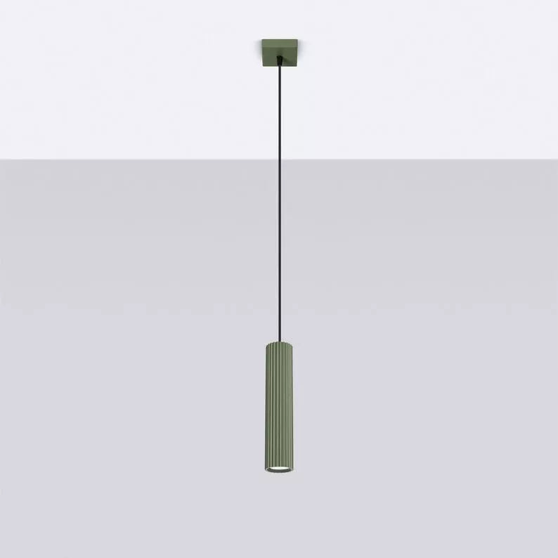 BONKAR x1 piekaramā lampa, olīvu - N1 Home