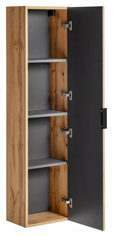 MIRNIT Vannas istabas statnis, 35 cm, piekarināms, ozola līstes - N1 Home