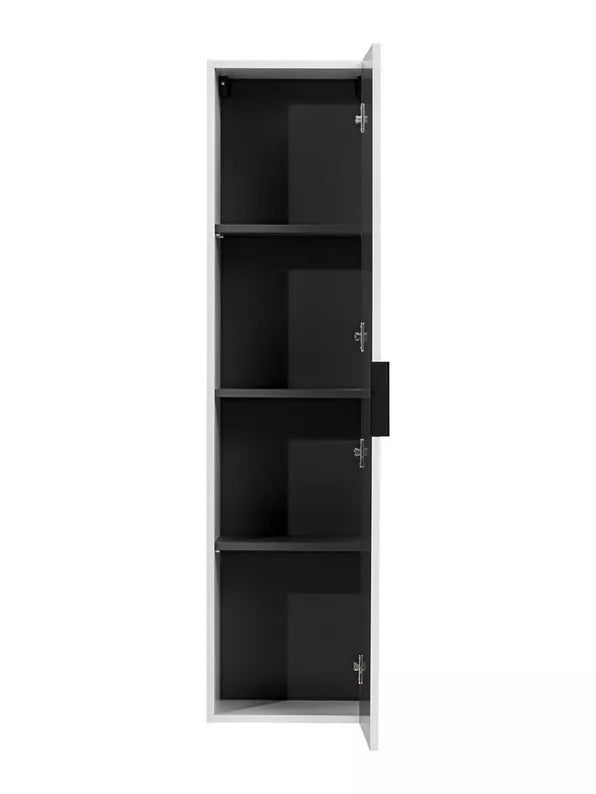 MIRNIT Vannas istabas statnis, 35 cm, piekarināms, baltas līstes - N1 Home