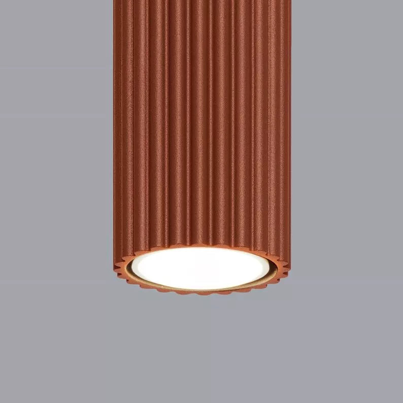 BONKAR Griestu lampa, 20 cm, sarkans okers - N1 Home